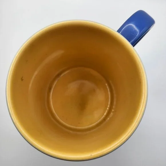 Disneyland Mickey Mouse 75 Years Of Love And Laughter Ceramic Mug 16oz Blue - Picture 7 of 8